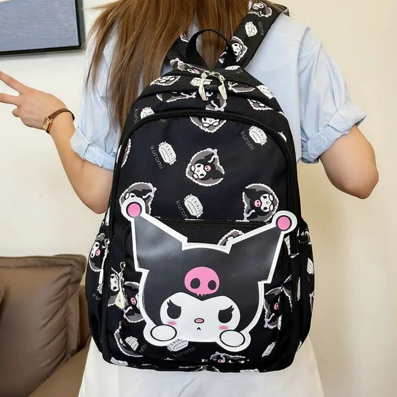 Mochila Escolar Feminina  Estampada Estudantil Multifuncional