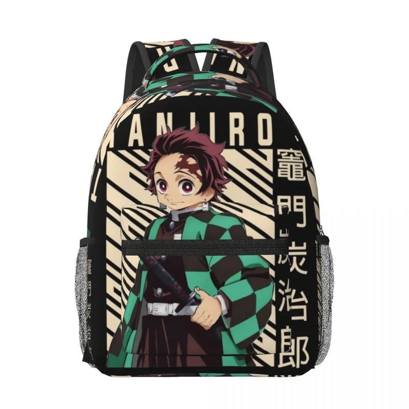 Mochila Escolar Masculina Casual  Impressão Desenho Animado