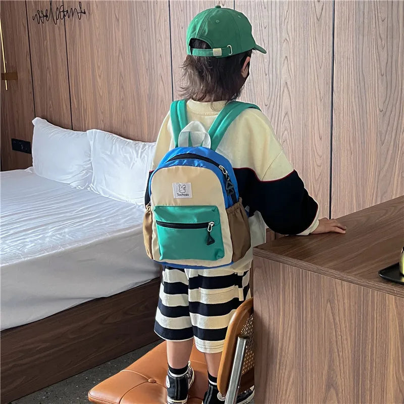 Mochila Infantil Masculino Bebê Primário Pequena Capacidade