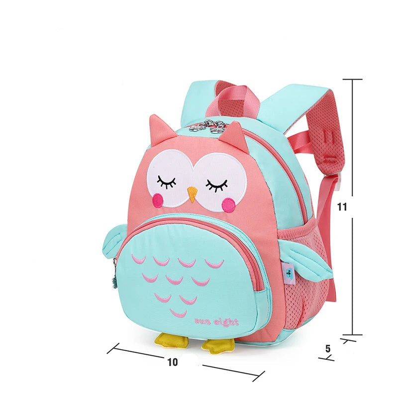 Mochila Escolar Infantil Design Bichinhos