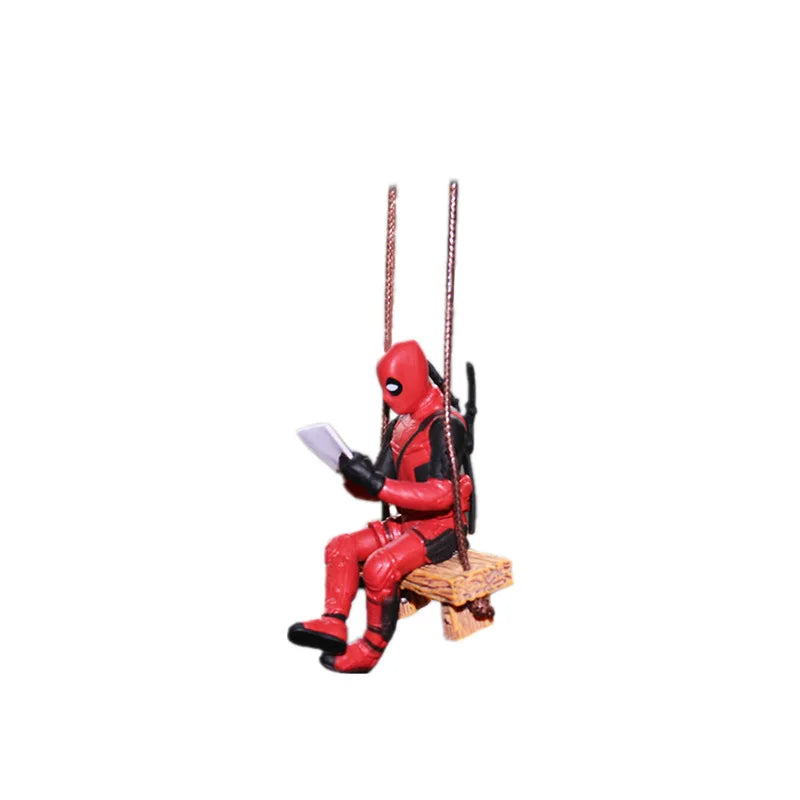 Boneco Deadpool 2 Marvel X-Men – Figura de Ação Decorativa para Carro, Coleção e Brinquedo Infantil