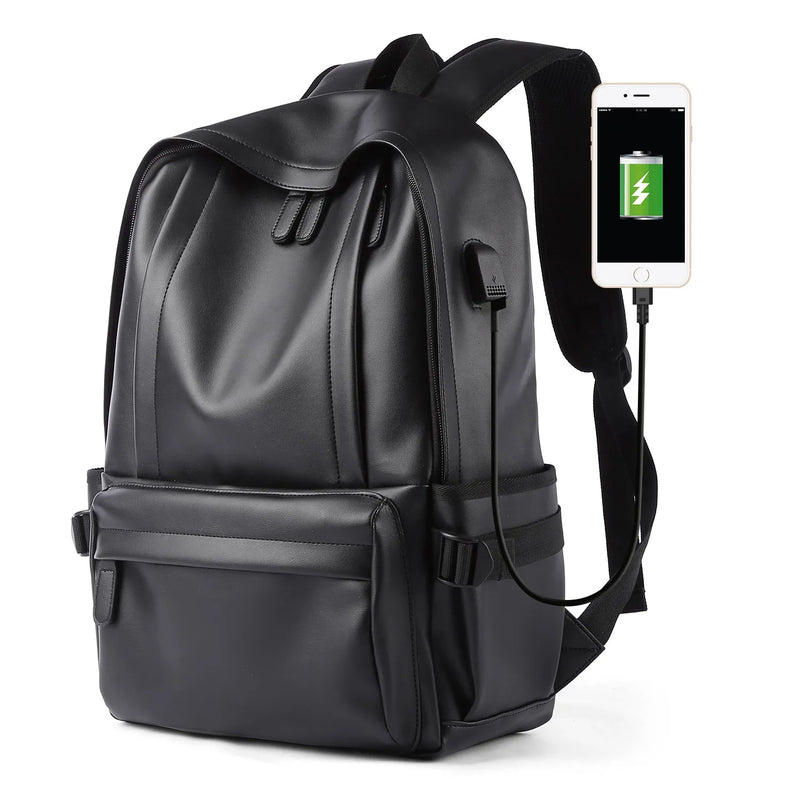 Mochila De Viagem Masculina Impermeável Carregamento USB