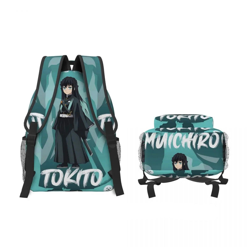 Mochila Escolar Masculina Estampa Anime Grande