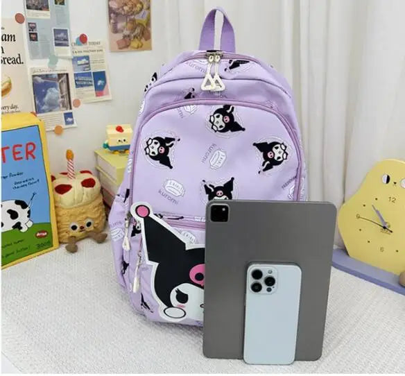 Mochila Escolar Feminina  Estampada Estudantil Multifuncional