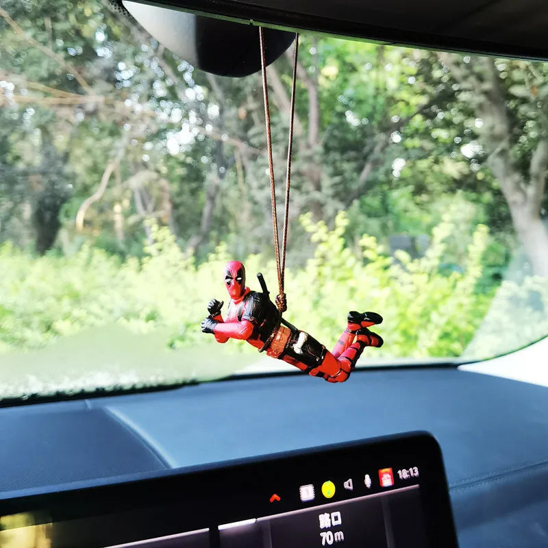 Boneco Deadpool 2 Marvel X-Men – Figura de Ação Decorativa para Carro, Coleção e Brinquedo Infantil