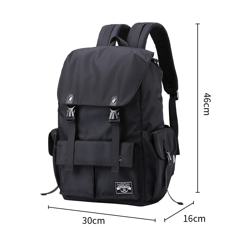 Mochila De Viagem Passeio Masculina  Bolso Interior  Com Intercamada