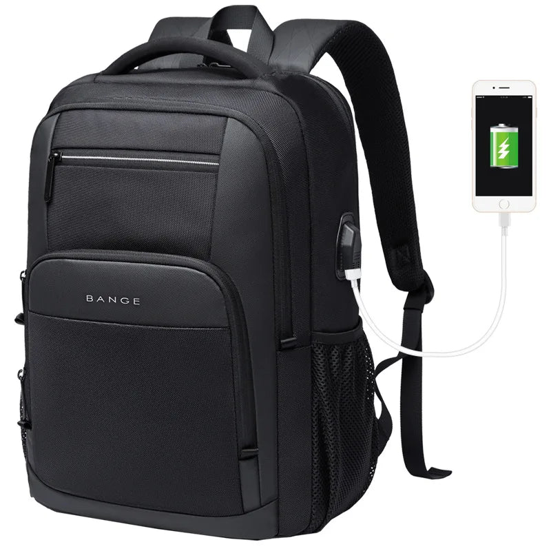 Mochila Escolar Masculina Design Com Carregamento USB