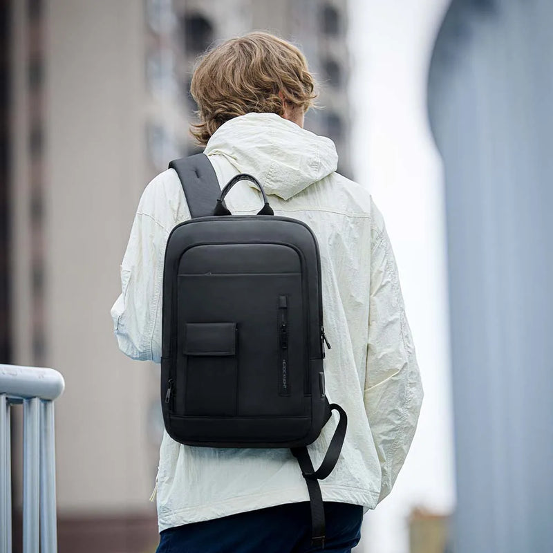 Mochila De Trabalho  Escolar  Impermeável Carregamento USB