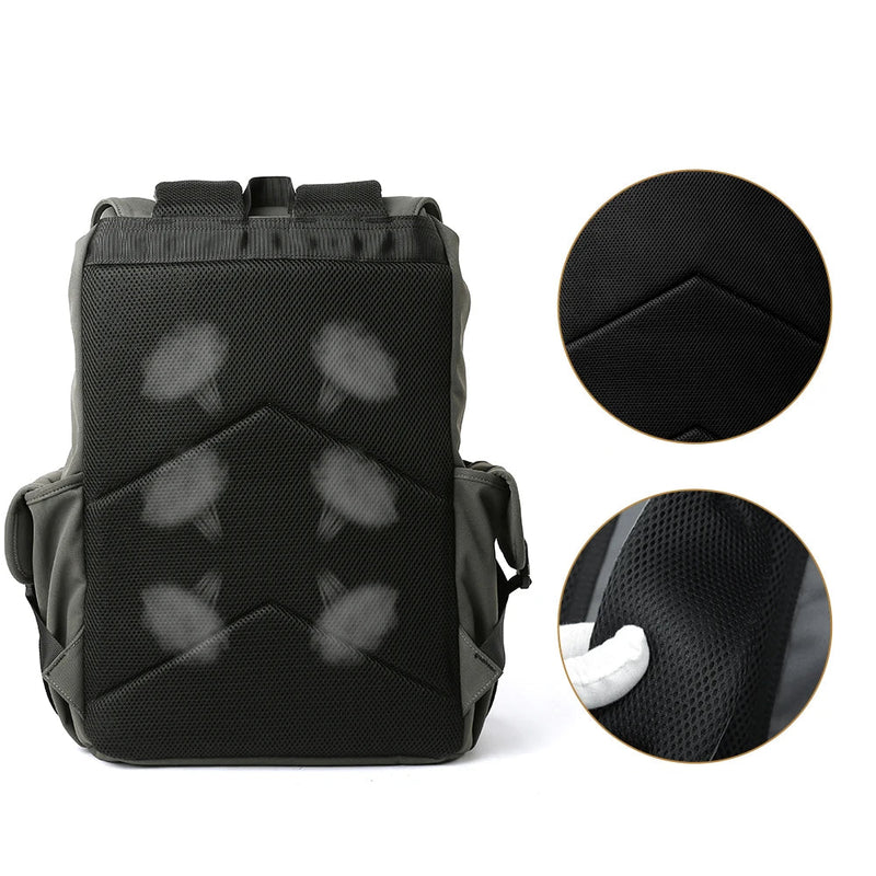 Mochila De Viagem Passeio Masculina  Bolso Interior  Com Intercamada