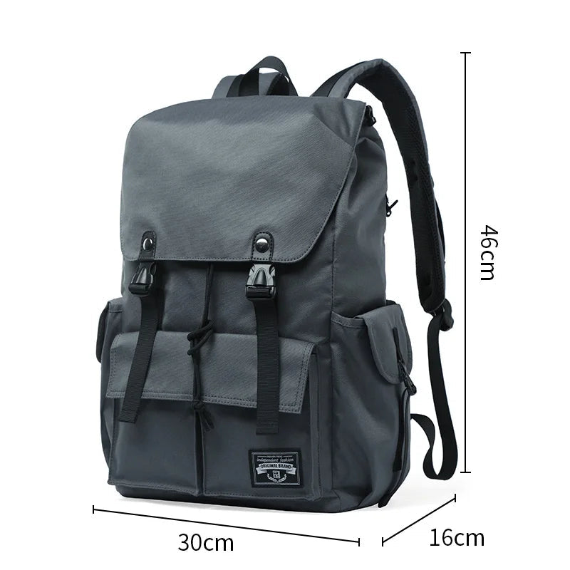 Mochila De Viagem Passeio Masculina  Bolso Interior  Com Intercamada