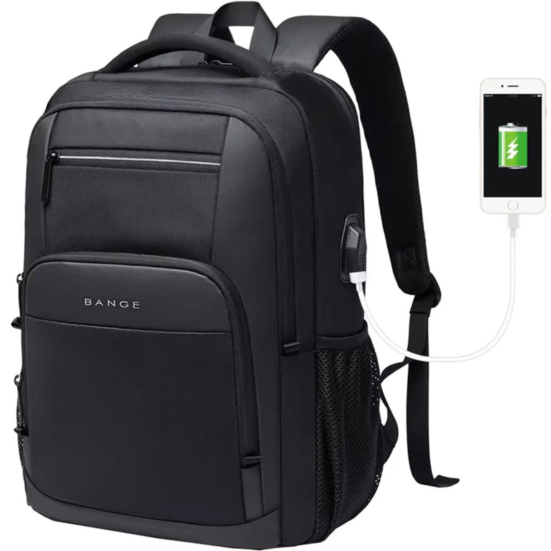 Mochila Escolar Masculina Design Com Carregamento USB