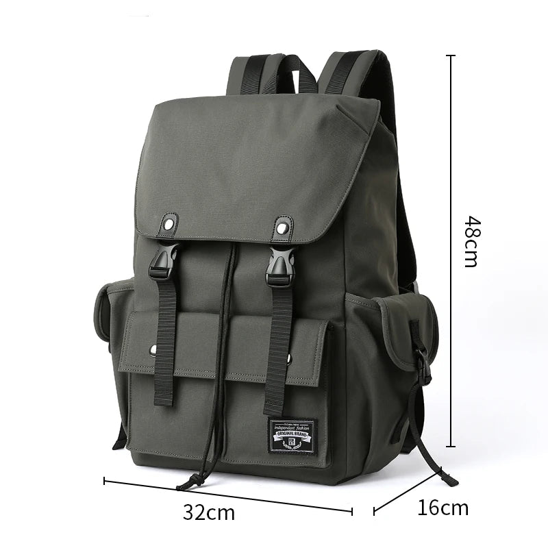 Mochila De Viagem Passeio Masculina  Bolso Interior  Com Intercamada