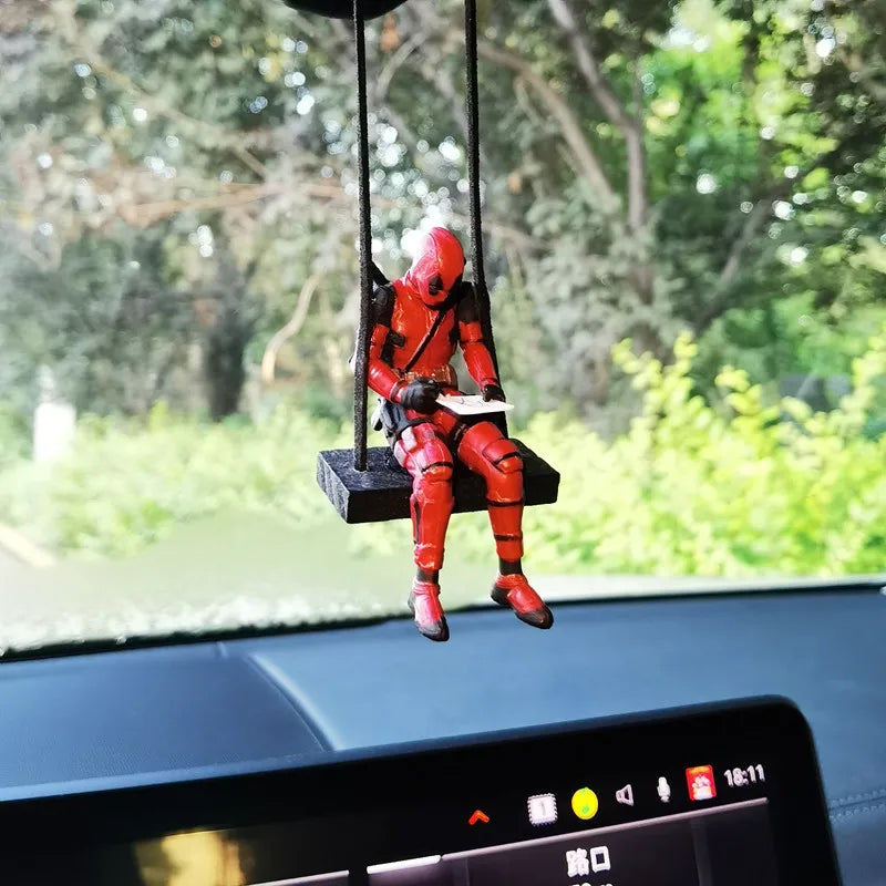 Boneco Deadpool 2 Marvel X-Men – Figura de Ação Decorativa para Carro, Coleção e Brinquedo Infantil