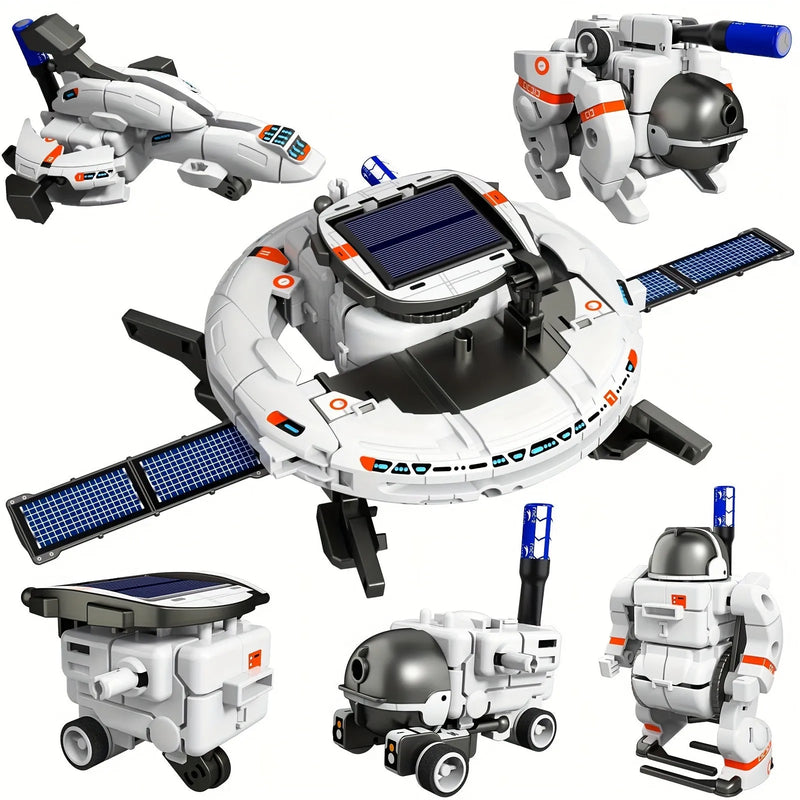 Kit de Robótica Espacial Solar para Crianças – Brinquedo Educativo STEM