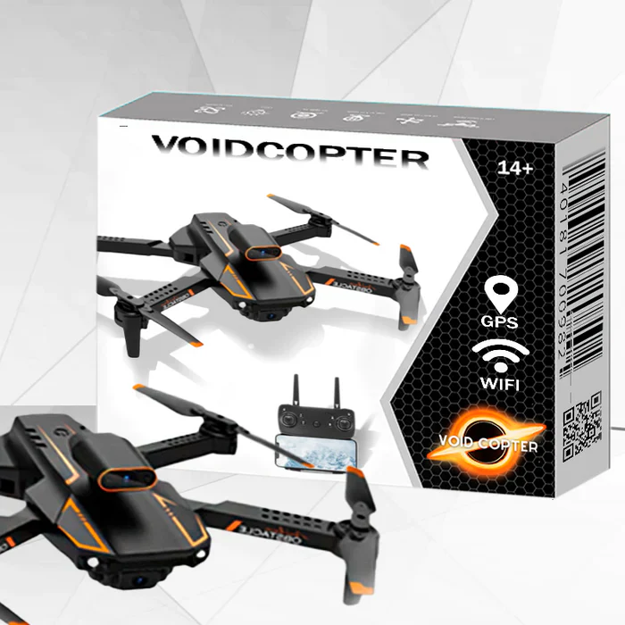 Drone Profissional 5KM com Câmera Dupla 4K HDR - VoidCopter + BRINDES - ( PROMOÇÃO 2025 )